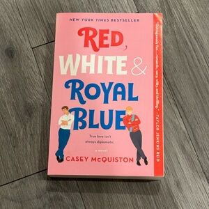 Red, White & Royal Blue Book